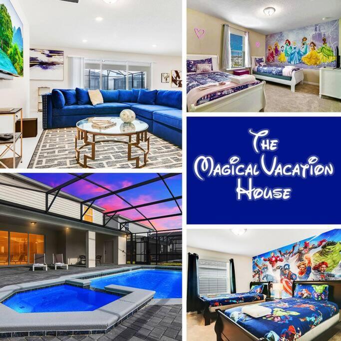 Magical Mansion 10 Bedroom W Pool Near Disney ダベンポート エクステリア 写真
